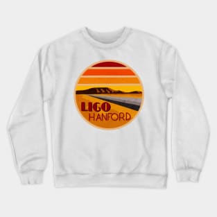 LIGO Hanford - day circle Crewneck Sweatshirt